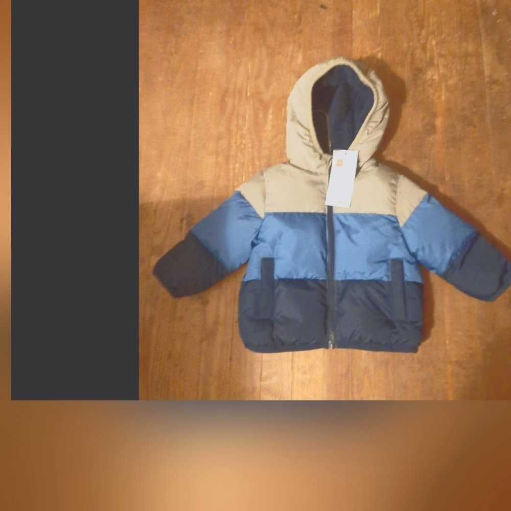Size 12 months Swiss tech puffer Jacket